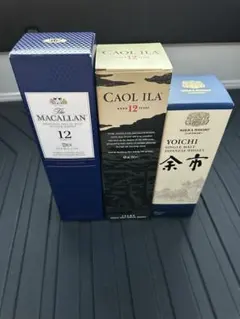 マッカラン、カリラ、余市ウイスキー3本セット - メルカリ