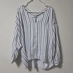 INGNI ストライプトロミシャツのサムネイル