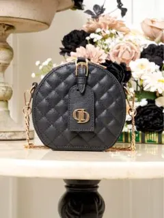 darich ダーリッチ サークルミニマルバッグ ブラック