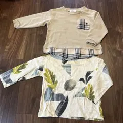 トップス ロンT ２枚セット