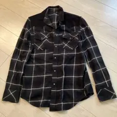 DIESEL ディーゼル チェックシャツ ウエスタン スナップボタン 長袖