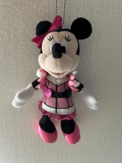 クラブマウスビート　ミニーマウス ぬいぐるみバッジ