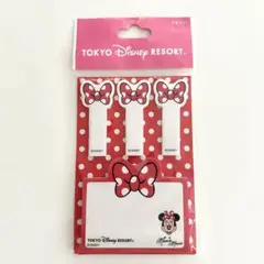 ディズニー ふせん メモ ミニー ディズニーリゾート 限定
