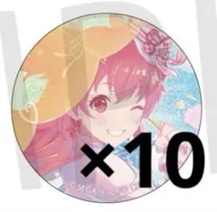 プロセカ　グリッター缶バッジ40c 桃井愛莉　10点セット