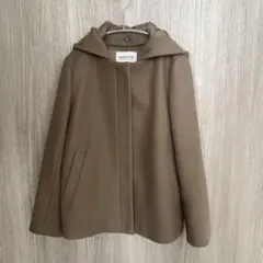 GLOBAL WORK WOOLLY TEC ブラウン コート Sサイズ