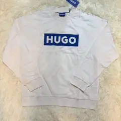 HUGO】 トレーナー ホワイト Lサイズ - メルカリ