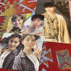 ウジ トレカ ポスカ face the sun 5枚セット SEVENTEEN