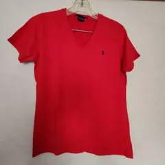 ラルフローレンスポーツ　レッドTシャツ　サイズM