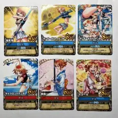 ワンピース ナミ カード 5枚セット ミラクルバトルカードダス - メルカリ