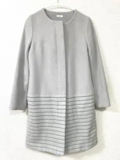 【FIGNO】レディース コート ストライプコート