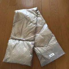 NANGA ダウンマフラー　ベージュ