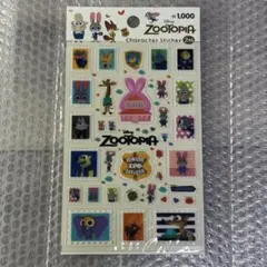 ズートピア Zootopia 韓国 シール 2枚セット