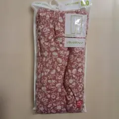 【ほぼ新品】UNIQLO リラックスフィットレギンス 120 ピンク花柄