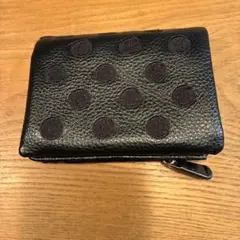 ＊イアパピヨネ＊ドット長財布 ✨美品✨ear イアパピヨネ 長財布 ドット 水玉 ラウンドファスナー