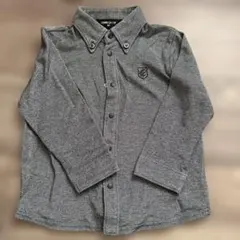 COMME CA ISM グレー 長袖シャツ 90