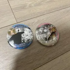 ONE PIECE サンジ 缶バッジ 2種セットのサムネイル