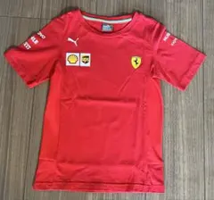 【美品✨】Puma Ferrari 赤 Tシャツ 116cm