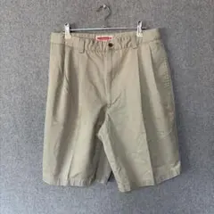 vintage タックパンツ　2タック　ダブルタック　チノ　ショートパンツのサムネイル