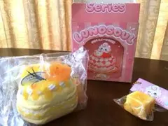 LUNOSOUL ルノソウル スクイーズ マカロンスイーツ オレンジ あんず