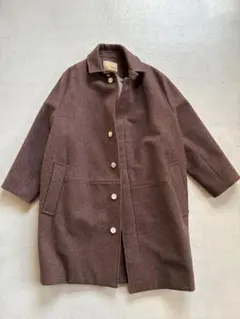 DA'S da'sダズbig over coat brown&seedling