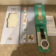 JAL Disney On Tour 腕時計 年代物