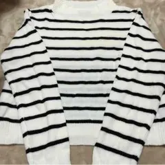 SPIGA ボーダーニット