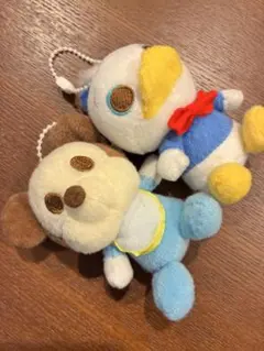 ドナルドダックとミッキーぬいぐるみマスコット