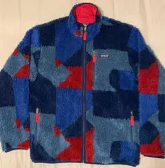 patagonia レトロXカーディガン クレイジーカラー パイルシンチラ