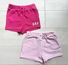 ⭐︎GAP ハーフパンツ 2枚セット ピンク系⭐︎