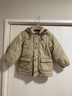 familiar ファミリア　中綿コート アウター　ジャケット　100 ベージュ