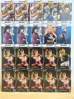 20個 Grandista まとめ売り 鬼滅の刃 ドラゴンボール 呪術 ヒロアカ