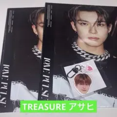 TREASURE LOVE PULSE アサヒ 顔アクキー 喜