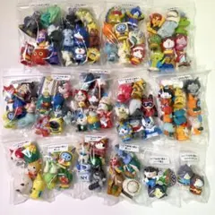 【ジャンク品】妖怪ウォッチ　ソフビ　フィギュア　指人形　96体　まとめ売り