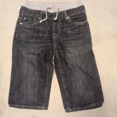 Gapダークデニム ハーフパンツ ゴム入り