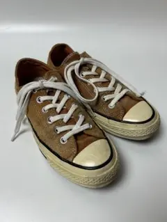 converse CT70 チャックテイラー　オレンジ　スエード　22.5cm