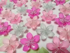 春の壁面飾り 桜 立体 ＆ 葉っぱ