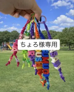 【ちょろ様専用】オリジナルネームハンドメイドビーズパラコード名前