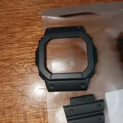 ＊新品未使用＊G-SHOCK用 ブラックラバーバンドセット