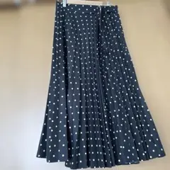 ストラディバリウス　ドットプリーツスカートのサムネイル
