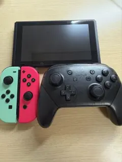 Nintendo Switch 本体セット 外箱なし プロコン（ジャンク）付 - メルカリ