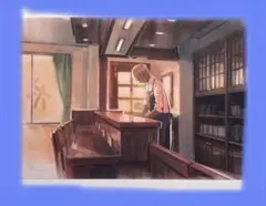 名探偵コナン　アニメコナン展　水彩画クリアファイル　安室