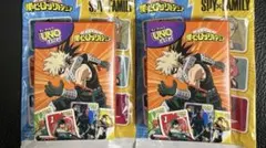 マクドナルド　UNO フリップ　僕のヒーローアカデミア　爆豪勝己