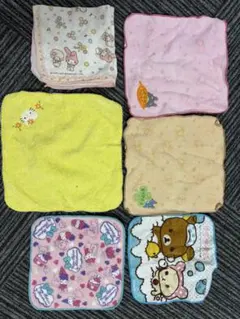 キャラクタータオルセット（多様なデザイン）