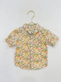 SENSE OF wonder 動物柄シャツ 90 リバティ
