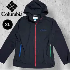コロンビア ヴィザヴォナパスジャケット マウンテンパーカー メンズXL 黒