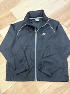 NIKE キッズ ジップアップ ジャケット ブラック 120-130 難あり