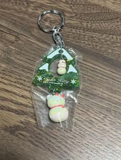 d*3様 Hello Kitty クリスマスツリー アクリルキーホルダーのサムネイル