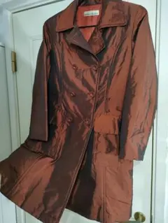 希少美品✦ヴィンテージmisschloéミスクロエ　ダブルブレストコートL玉虫色