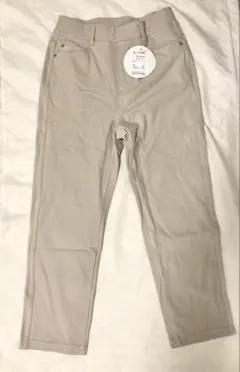 ベージュ カジュアルパンツ Sサイズ