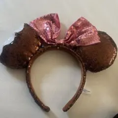 ミッキー型スパンコールカチューシャ